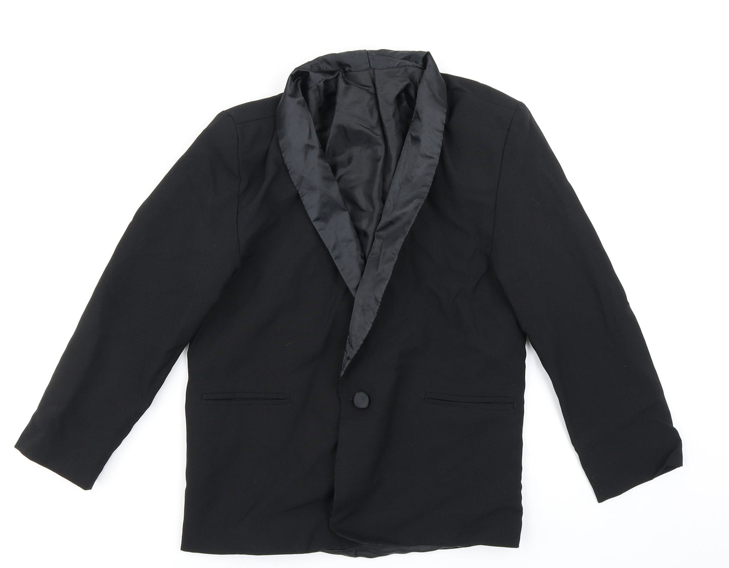 Preworn Womens Black   Jacket Blazer Size 8