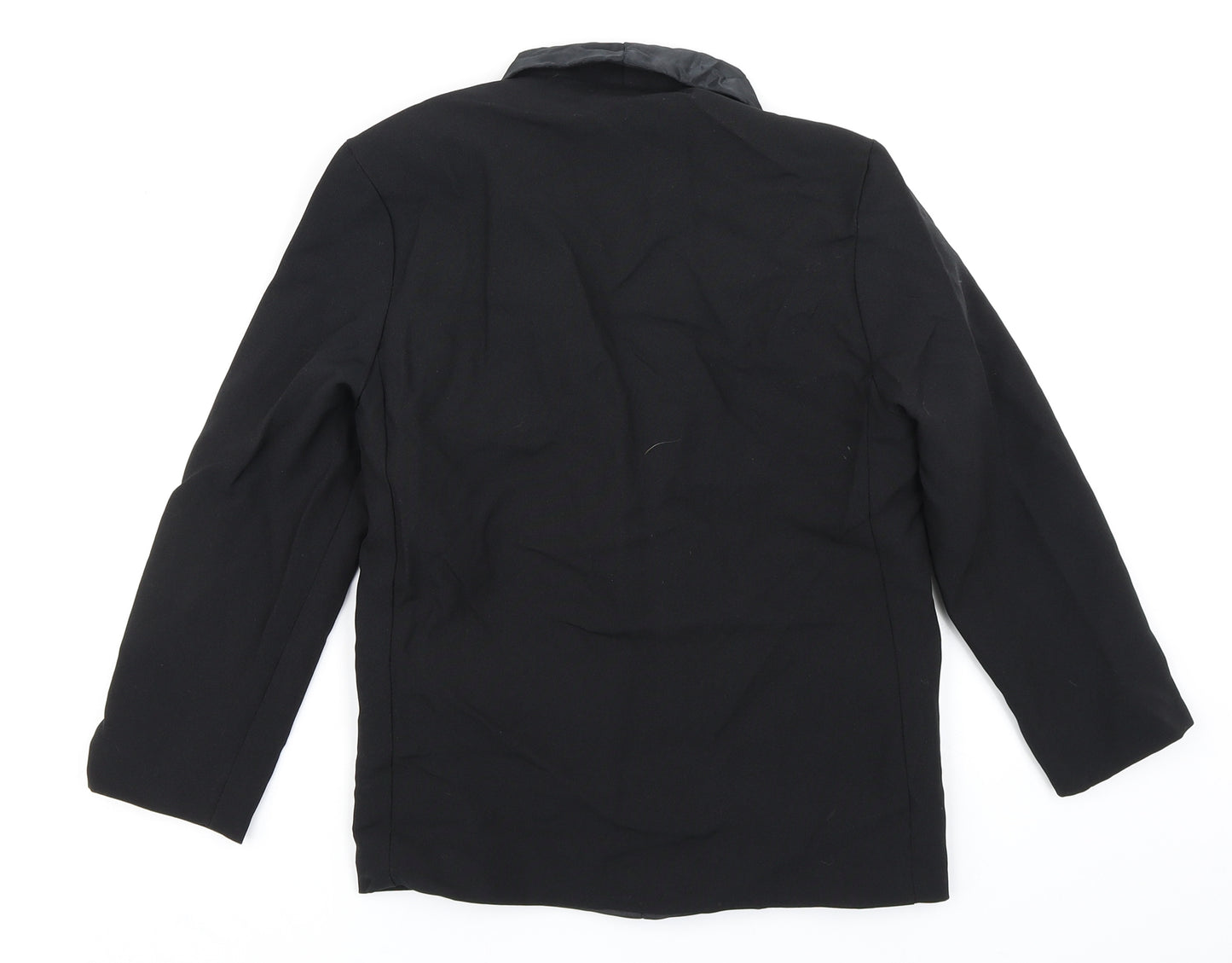 Preworn Womens Black   Jacket Blazer Size 8