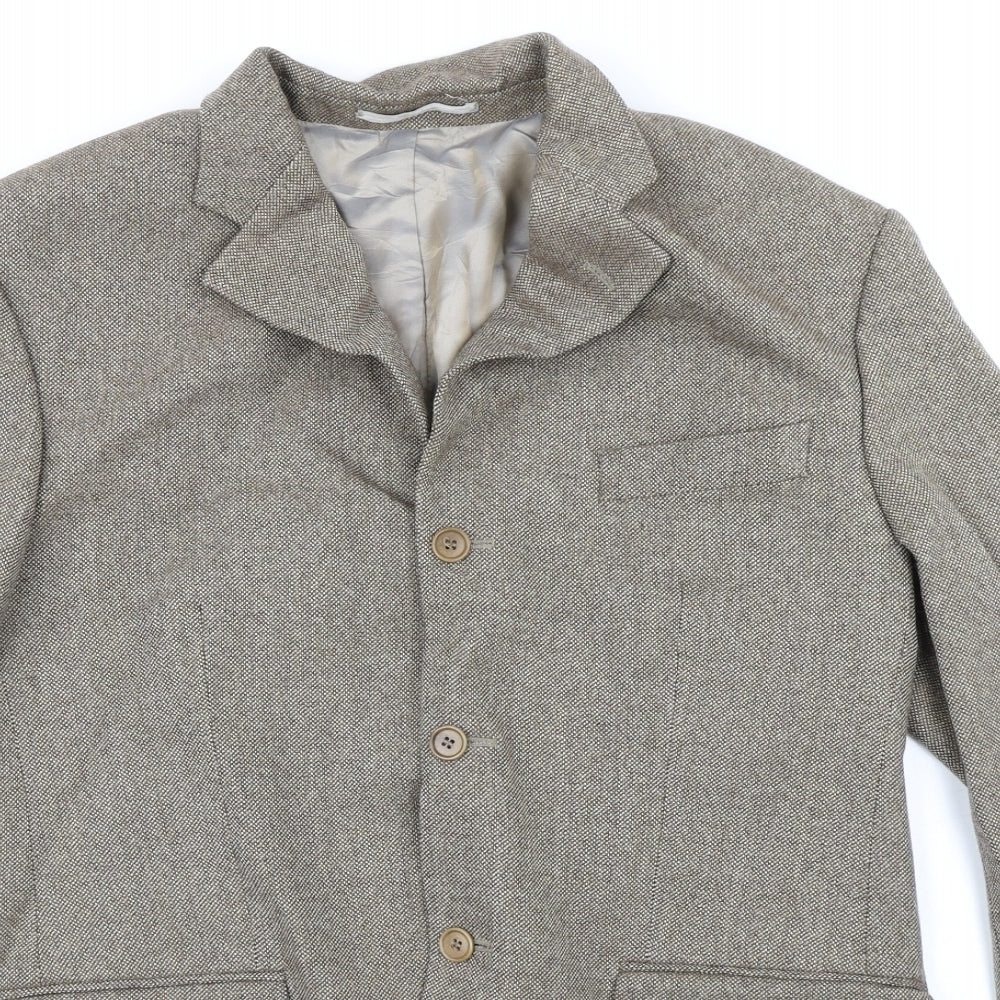 Marks & Spencer Mens Brown   Jacket Blazer Size 40