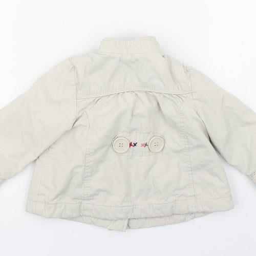 Rocha Little Rocha Girls Beige   Overcoat Coat Size 18-24 Months