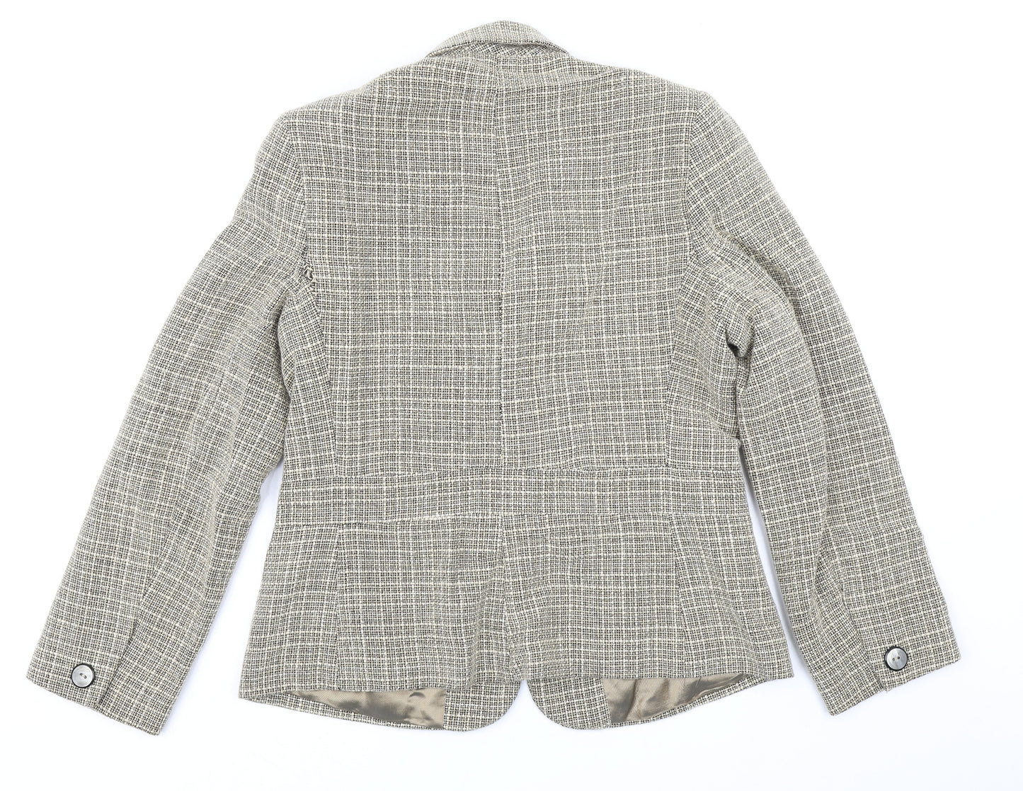 Gianfranco Corneli Womens Beige   Jacket Blazer Size 12