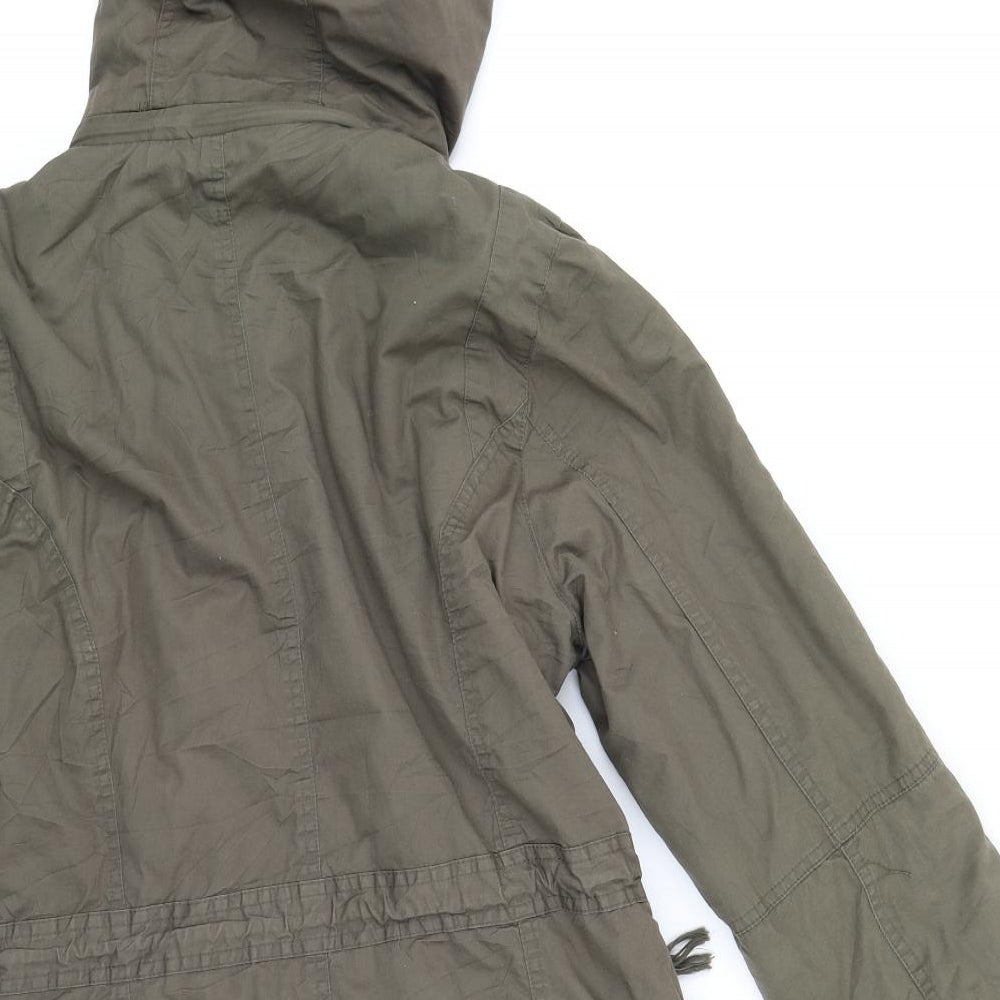 Snobbish Womens Green   Parka Coat Size XL