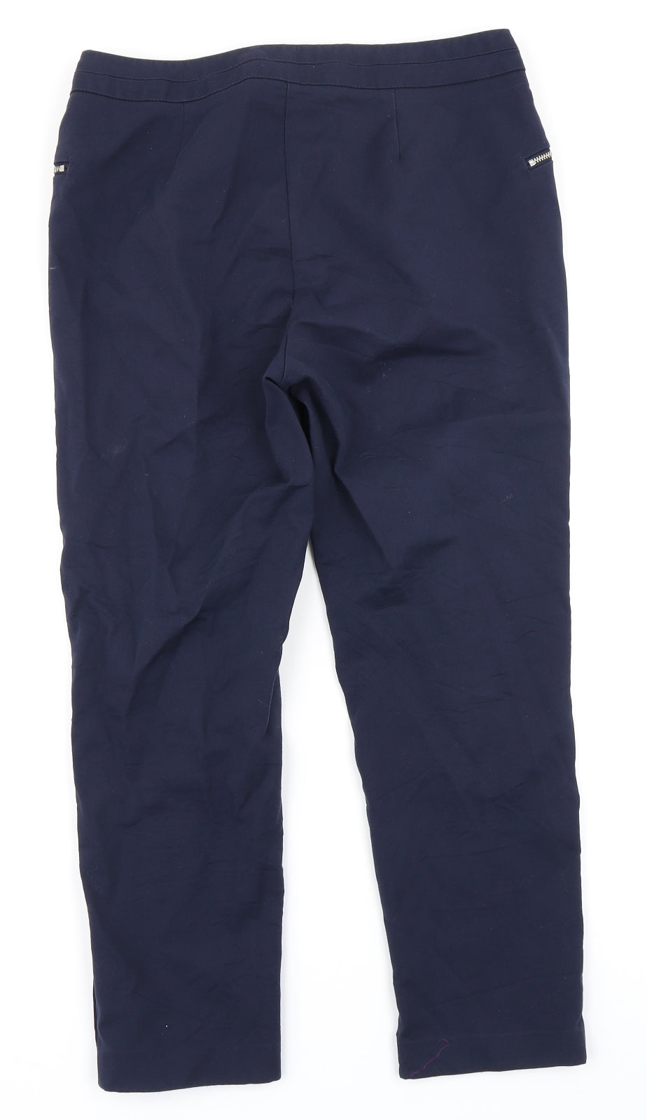 F&F Womens Blue   Trousers  Size 12 L23 in