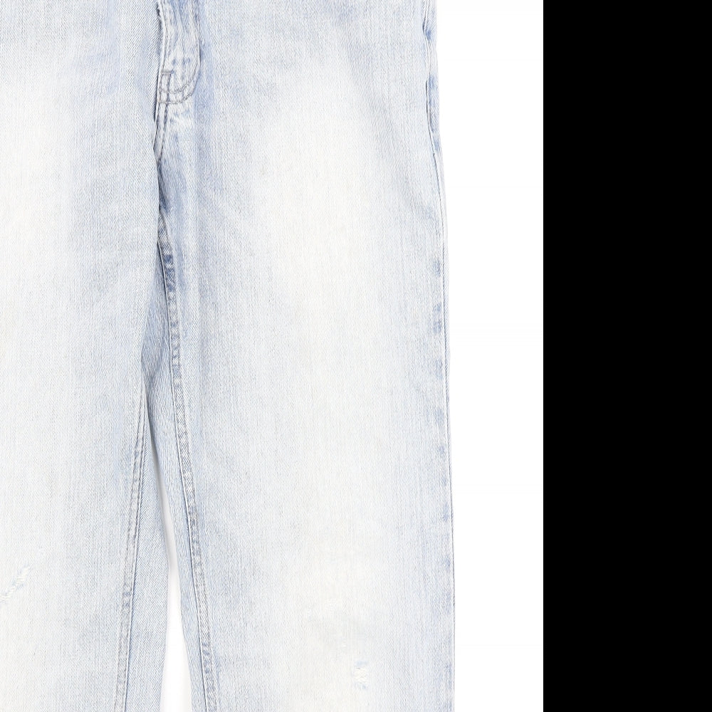 Easy Mens Blue  Denim Bootcut Jeans Size 34 in L27 in