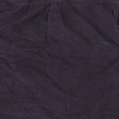 Tom Hagan Mens Blue  Corduroy  Button-Up Size M