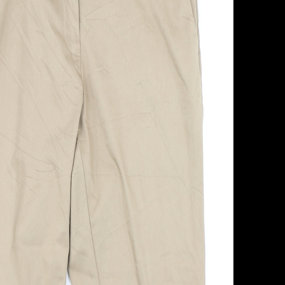 M&S Collection Womens Brown   Pedal Pusher Trousers Size 18 L20 in