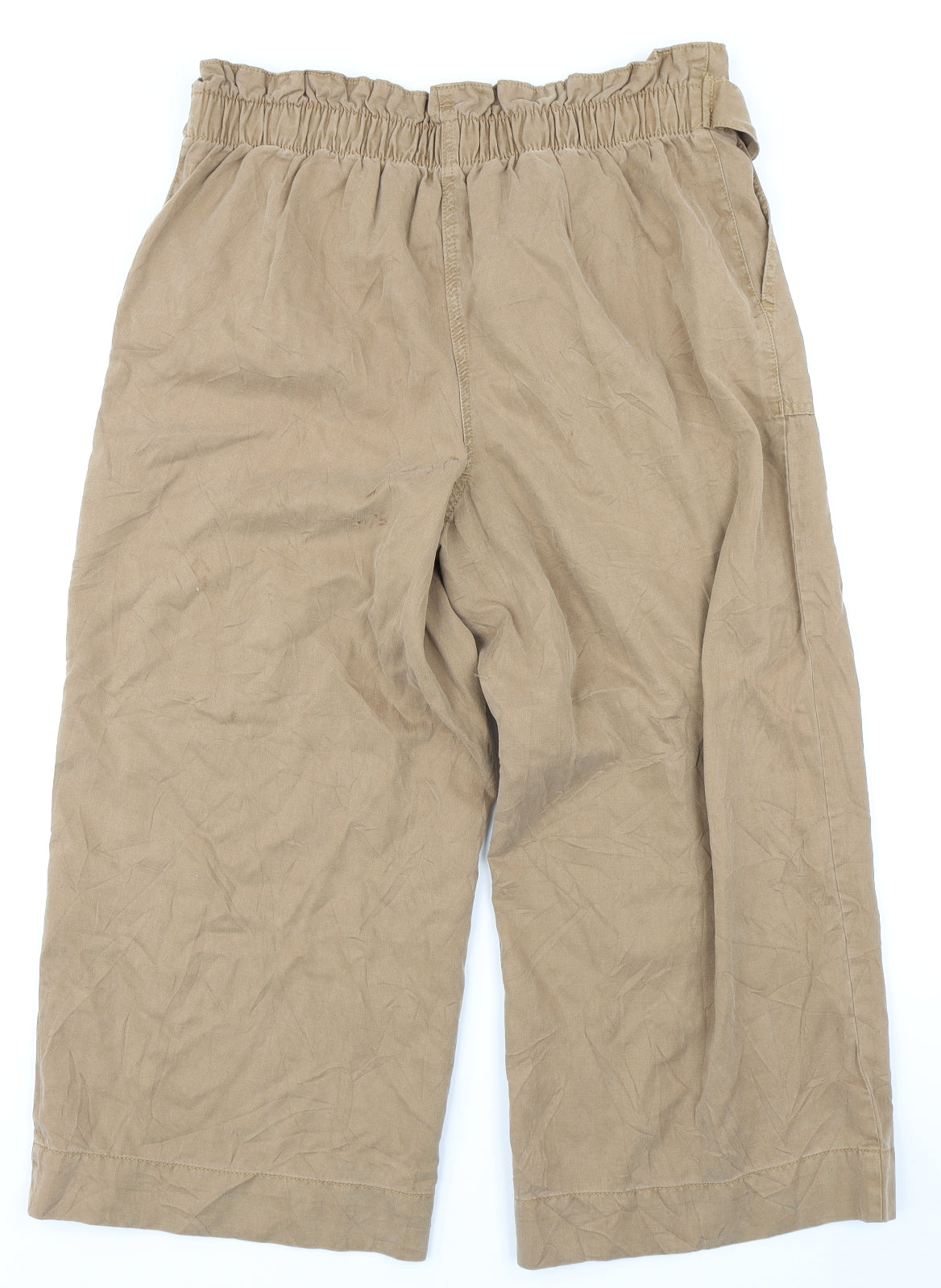M&S Collection Womens Brown   Trousers  Size 14 L22 in