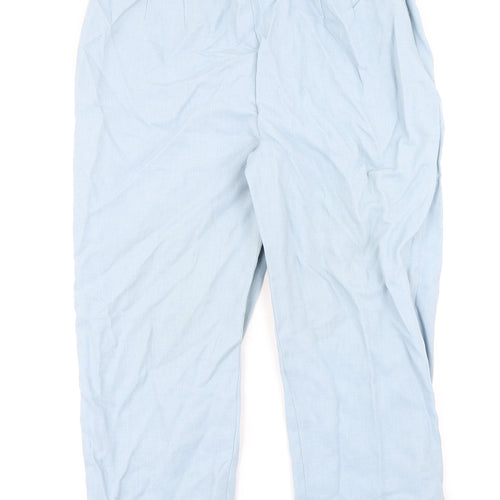 Sarah Hamilton Womens Blue   Trousers  Size 18 L23 in