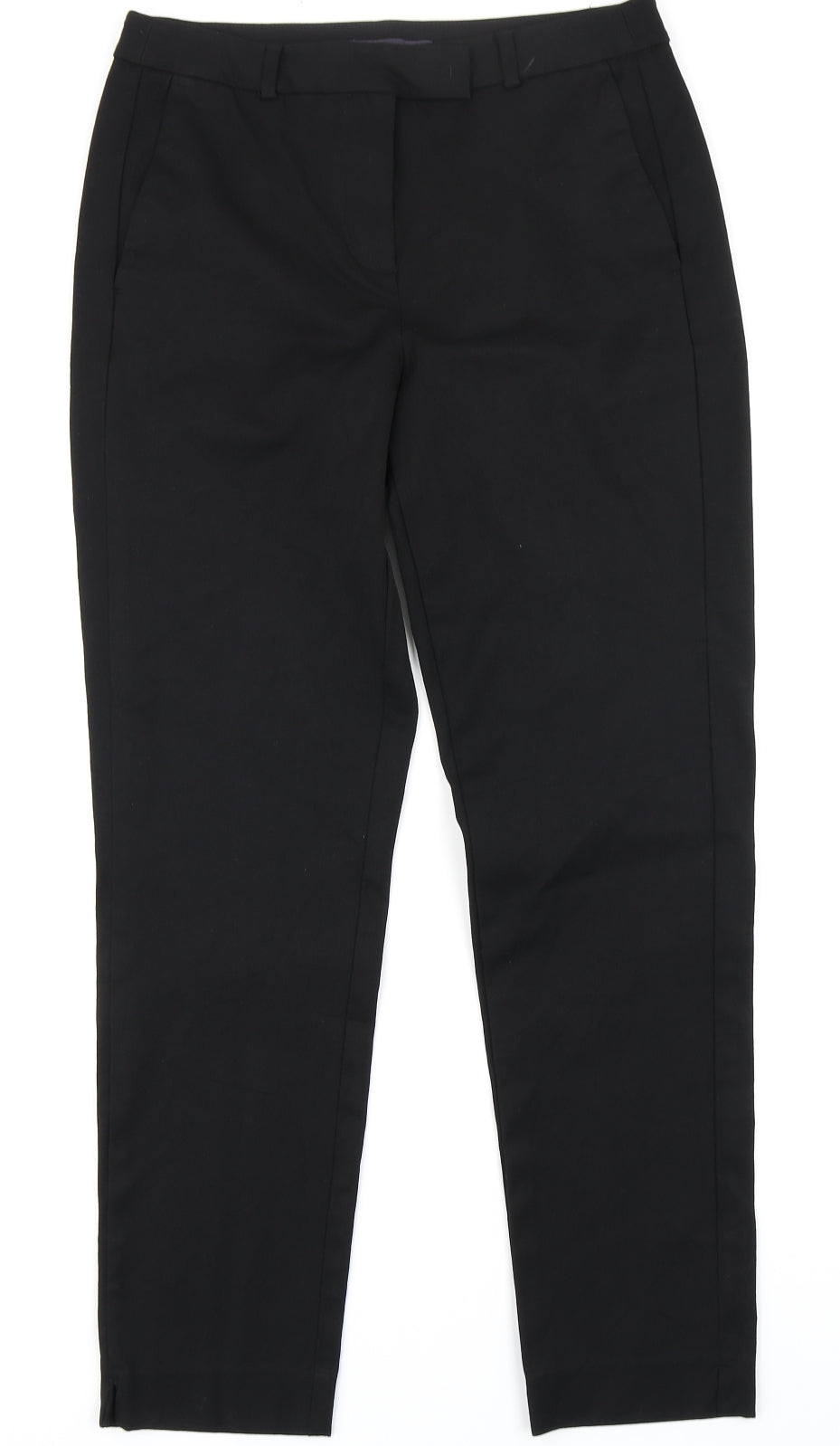 M&S Collection Womens Black   Trousers  Size 10 L25 in