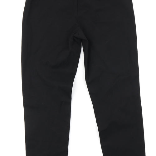 M&S Collection Womens Black   Trousers  Size 10 L25 in