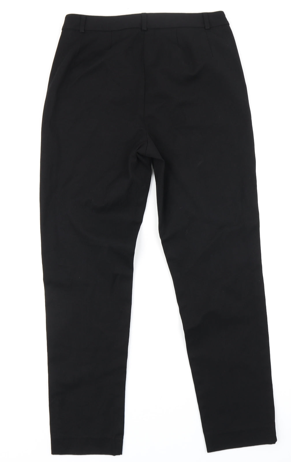 M&S Collection Womens Black   Trousers  Size 10 L25 in
