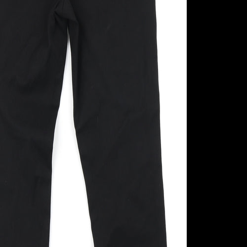 M&S Collection Womens Black   Trousers  Size 10 L25 in