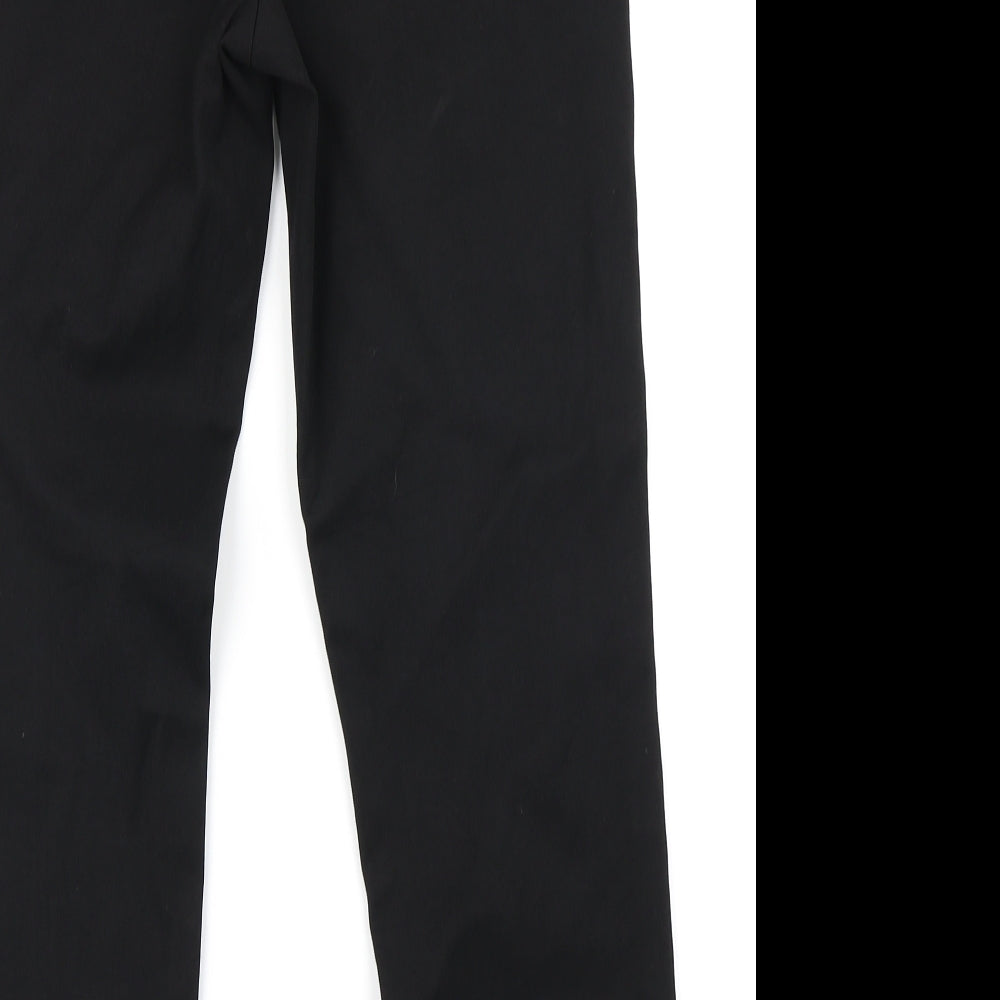 M&S Collection Womens Black   Trousers  Size 10 L25 in