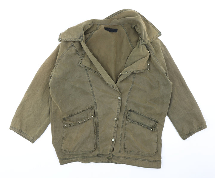 FOREVER 21 Womens Green Jacket Size S