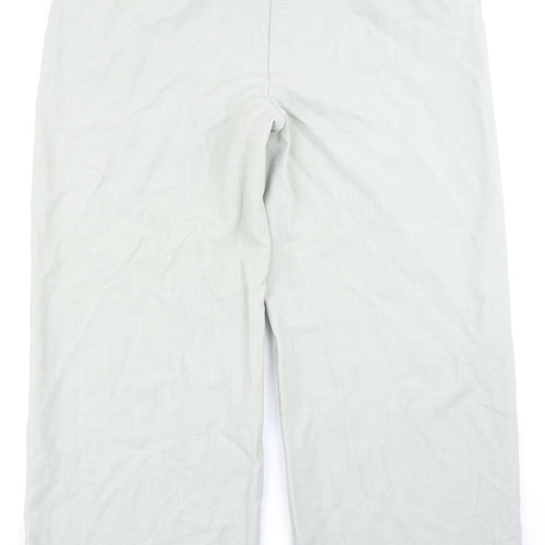 M&S Collection Womens Green   Trousers  Size 18 L28 in