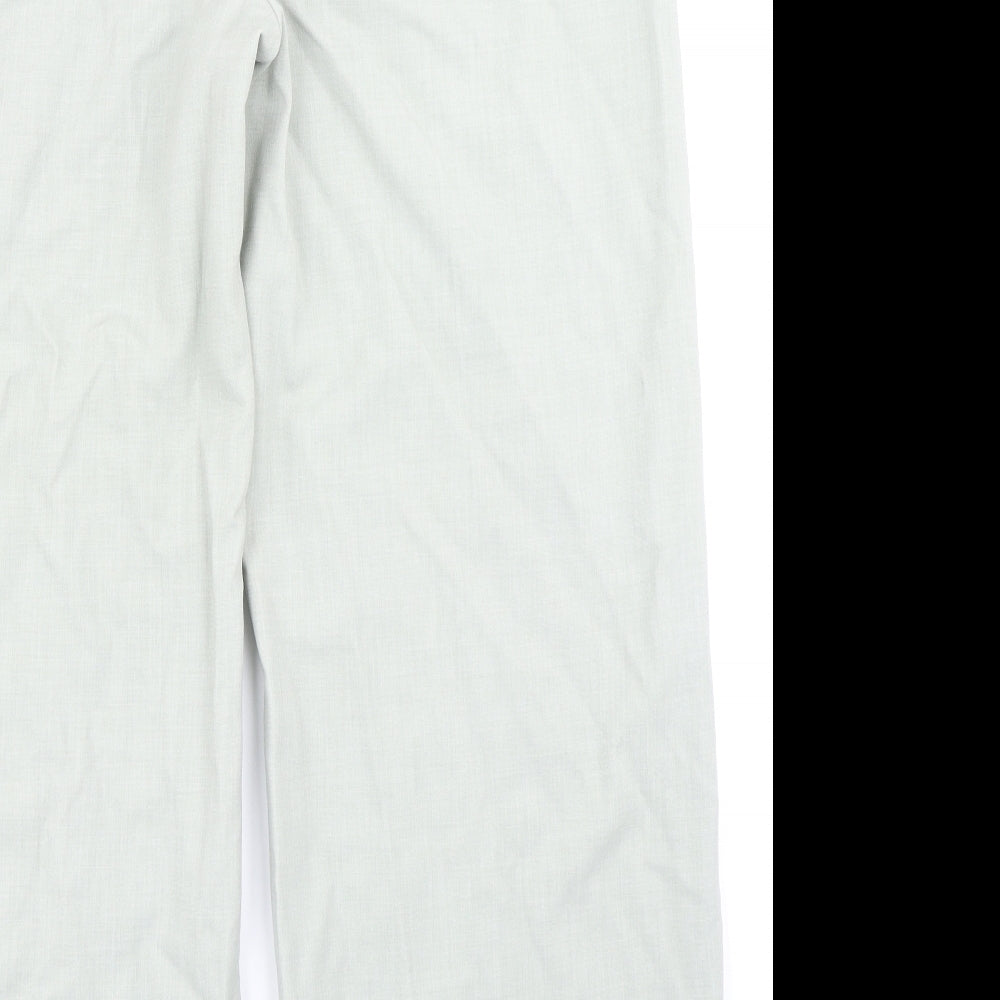 M&S Collection Womens Green   Trousers  Size 18 L28 in