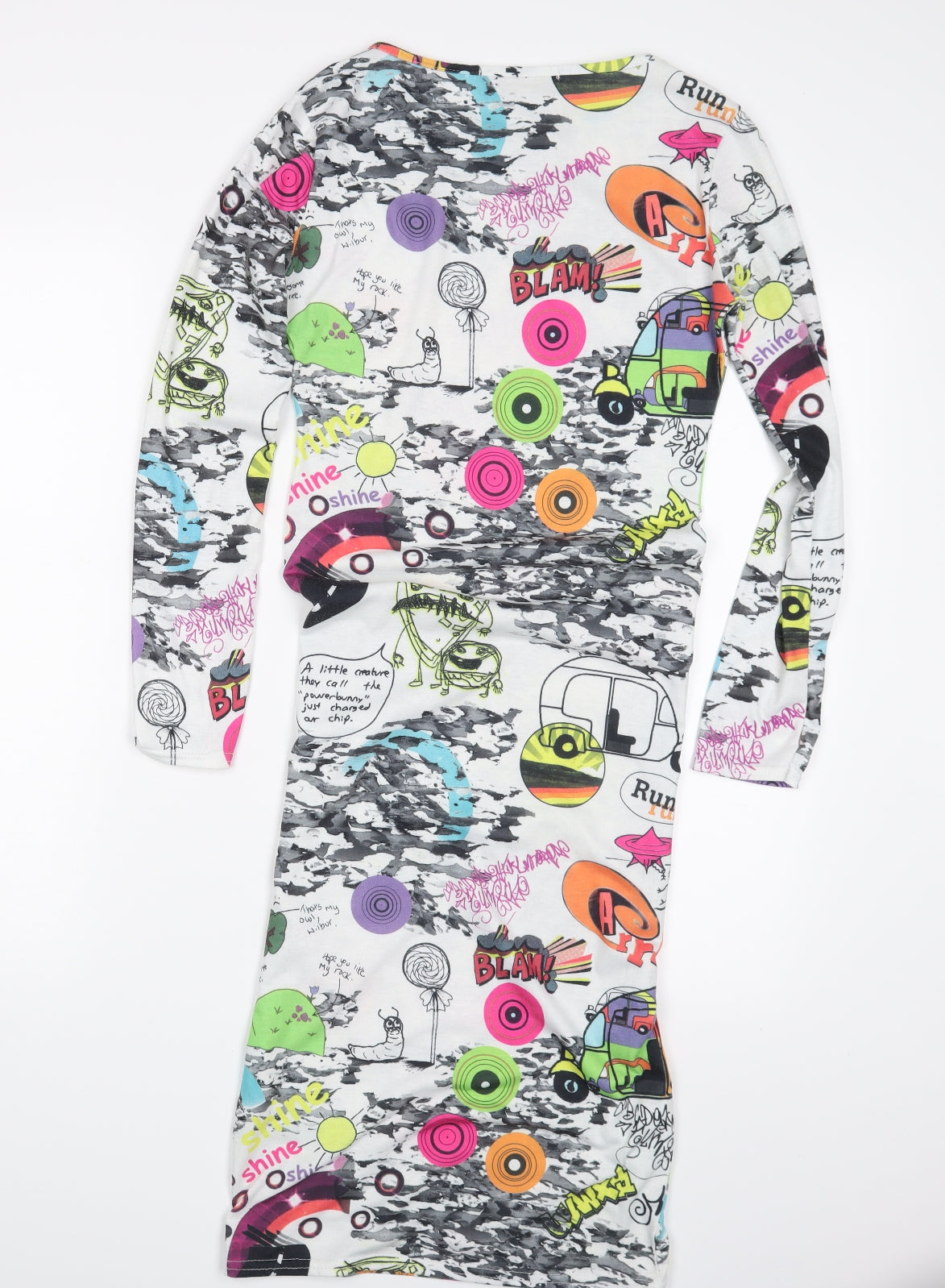 Parisian Collection Womens Multicoloured   Pencil Dress  Size S