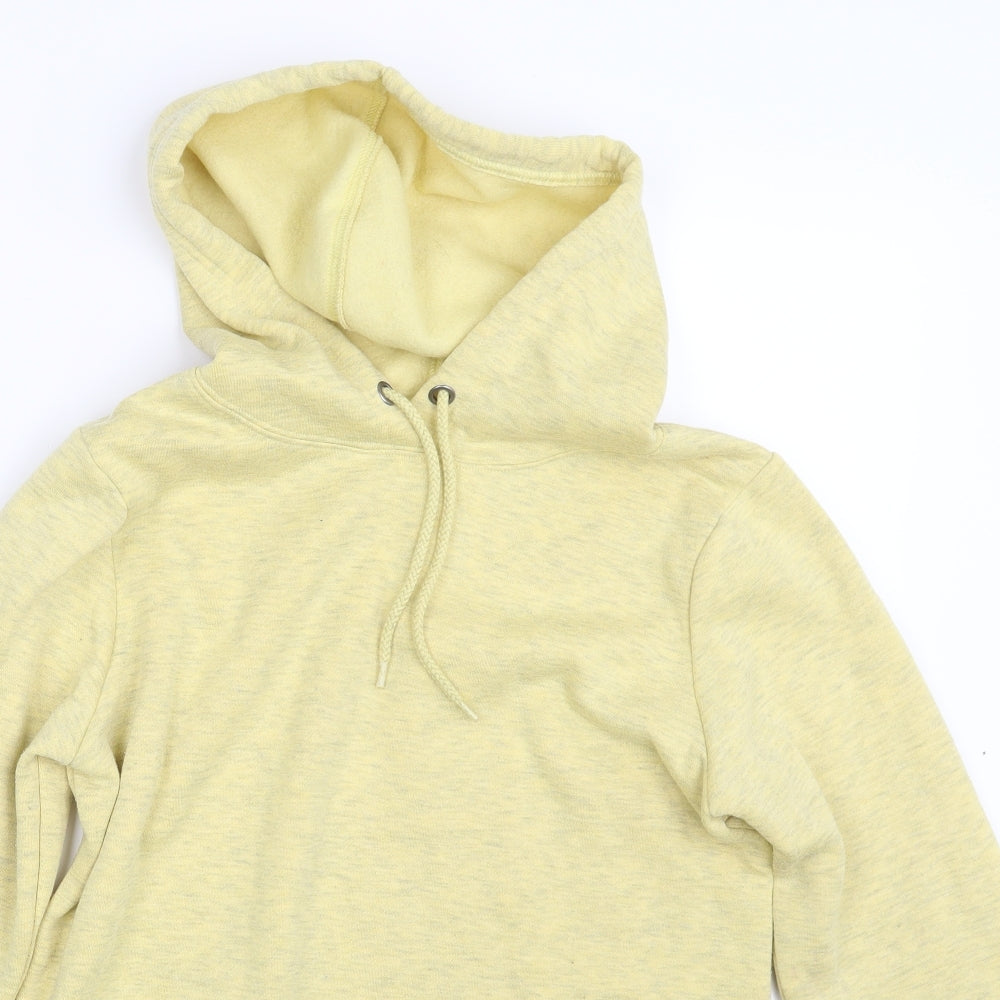 Papaya Womens Yellow   Pullover Hoodie Size M