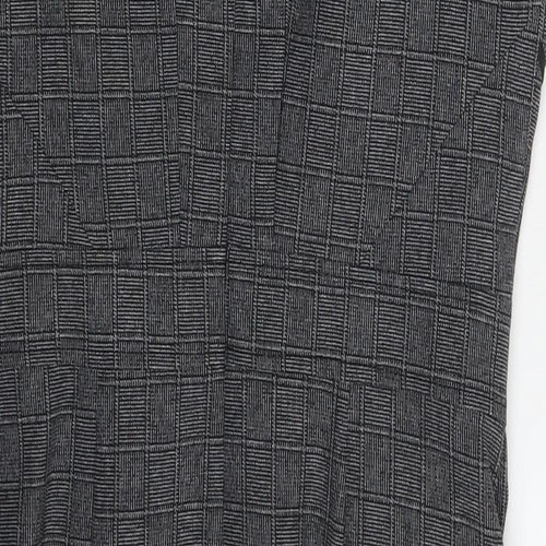 Atmosphere Womens Grey Check  Fit & Flare  Size 10