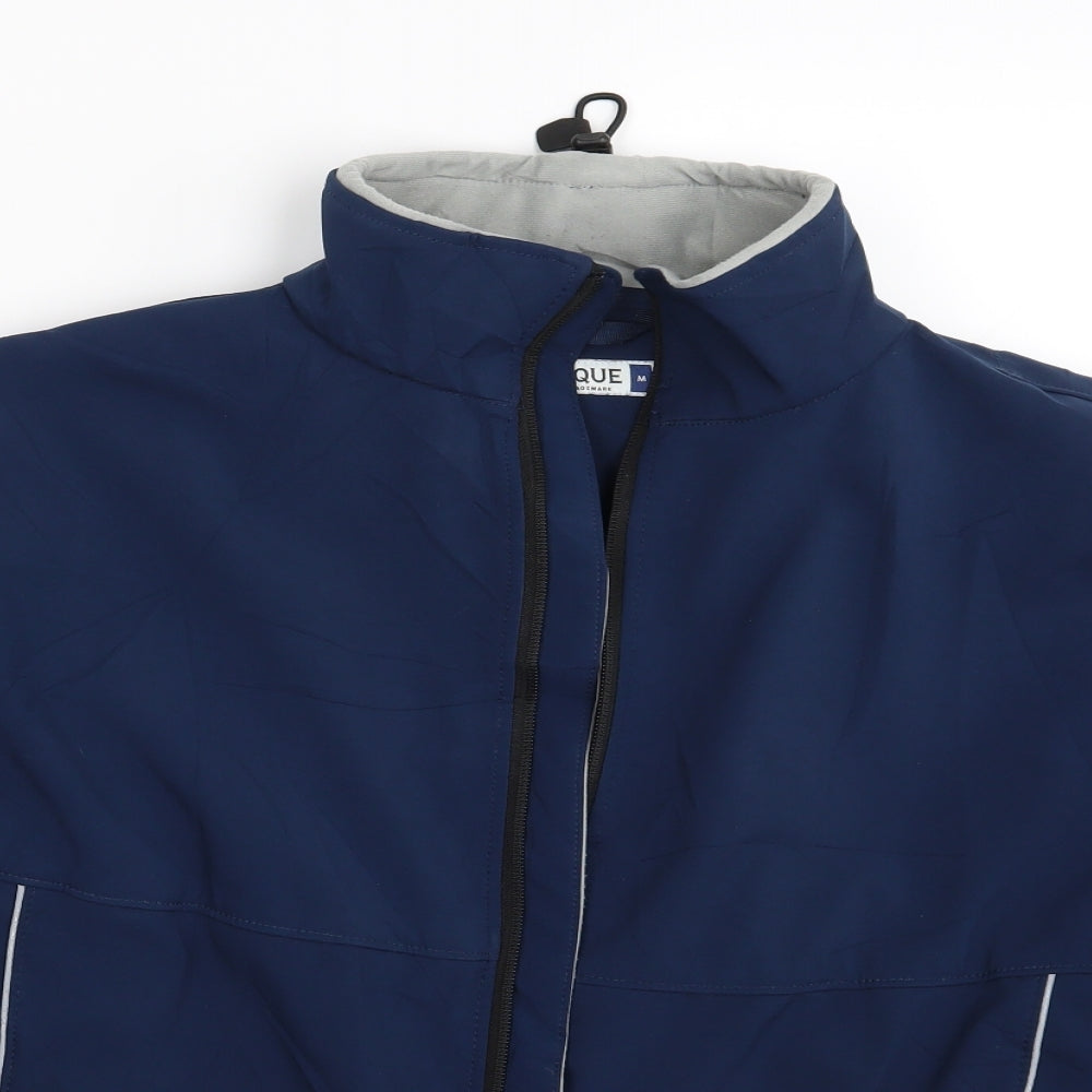 Clique Mens Blue   Full Zip Jumper Size M