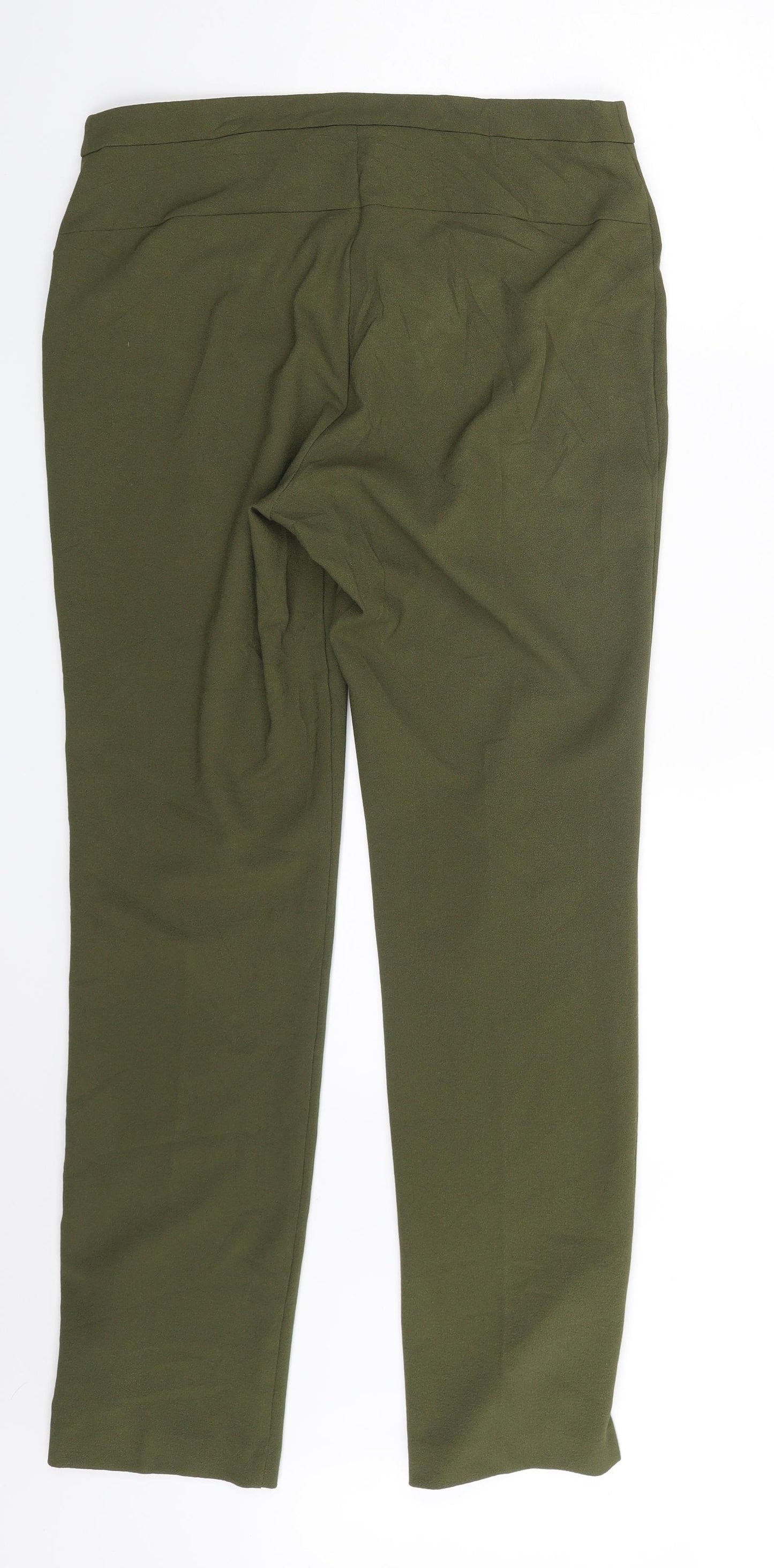 Very Womens Brown   Trousers  Size 10 L28 in