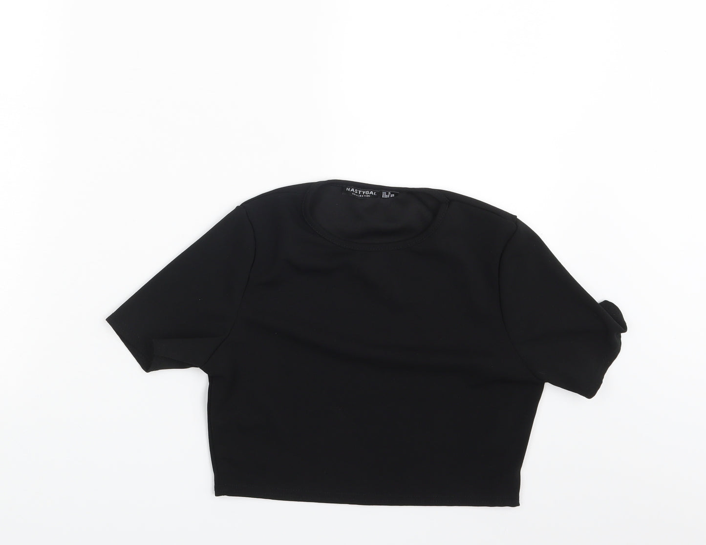 Nasty Gal Womens Black   Basic Blouse Size 8