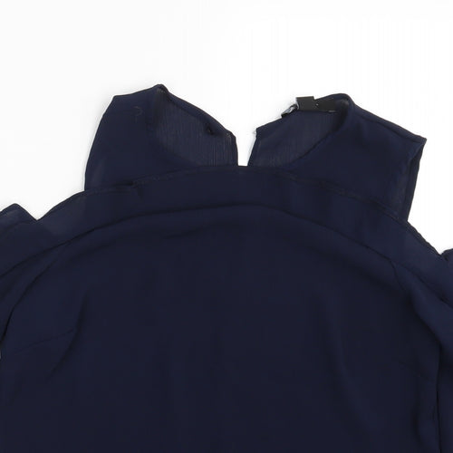 Atmosphere Womens Blue   Basic Blouse Size 12