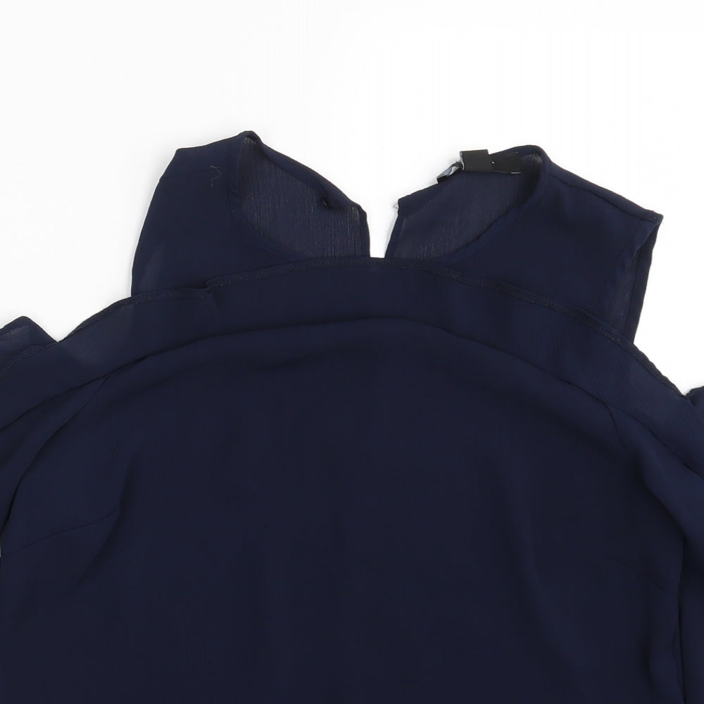 Atmosphere Womens Blue   Basic Blouse Size 12