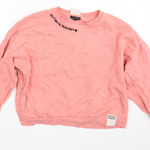 Topshop Womens Pink   Pullover Jumper Size 12
