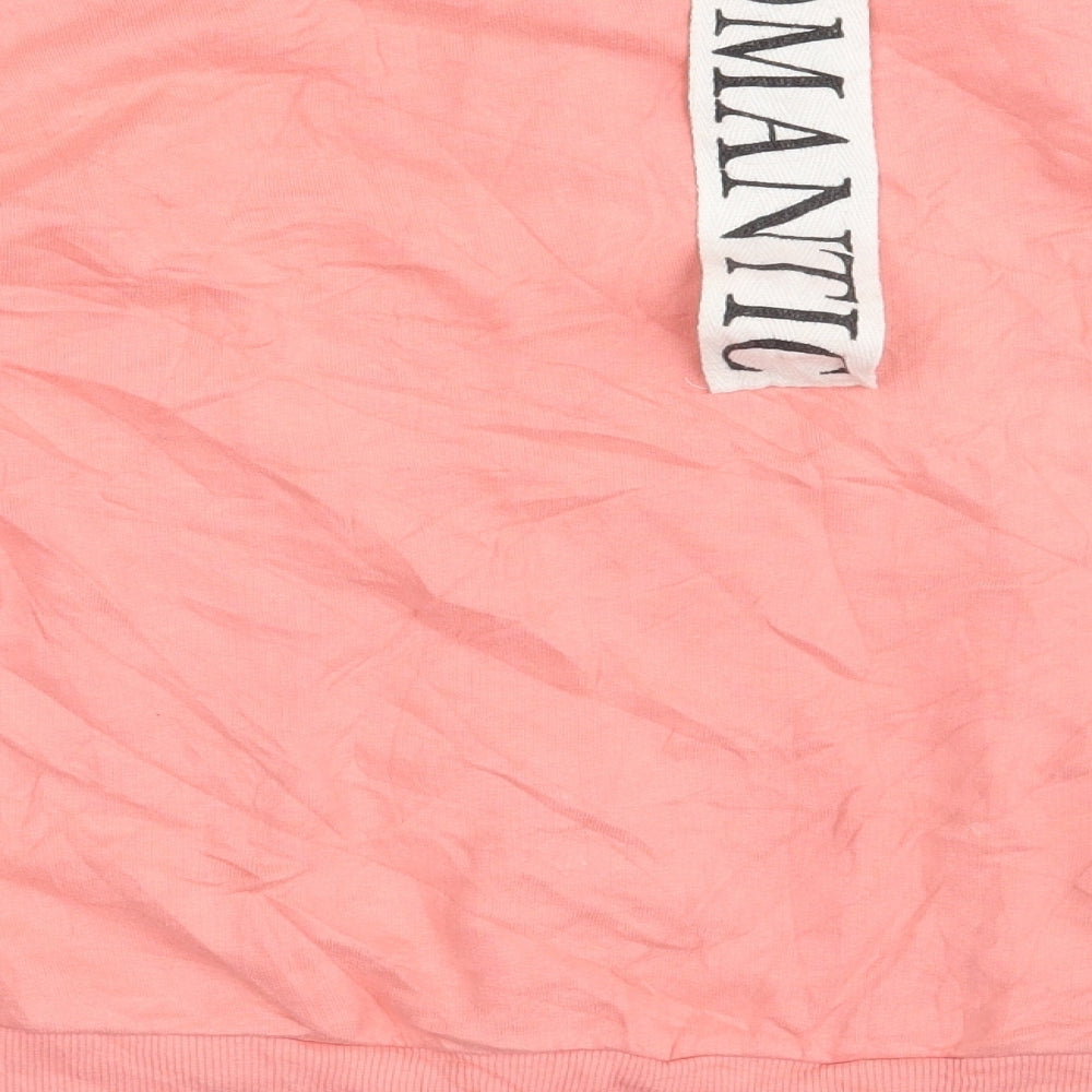 Topshop Womens Pink   Pullover Jumper Size 12