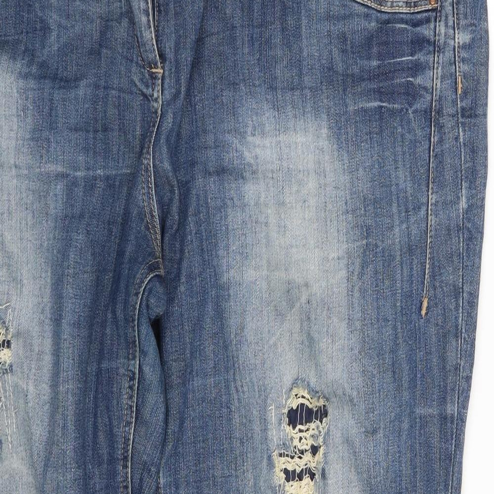 South Denim Womens Blue  Denim Straight Jeans Size 18 L32 in