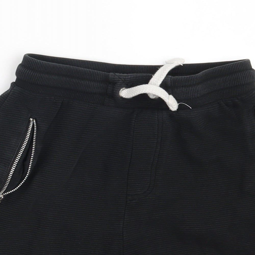 George Boys Black   Sweat Shorts Size 9 Years - Waist 22in