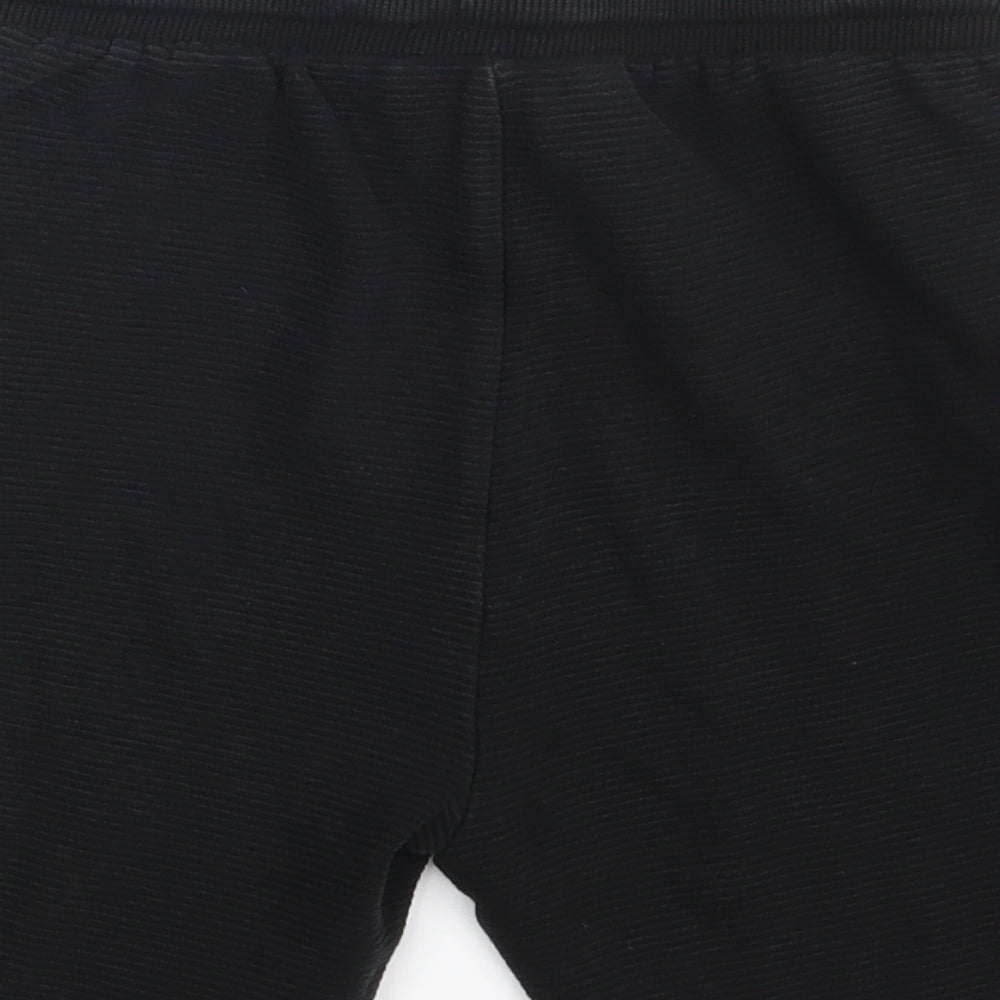 George Boys Black   Sweat Shorts Size 9 Years - Waist 22in