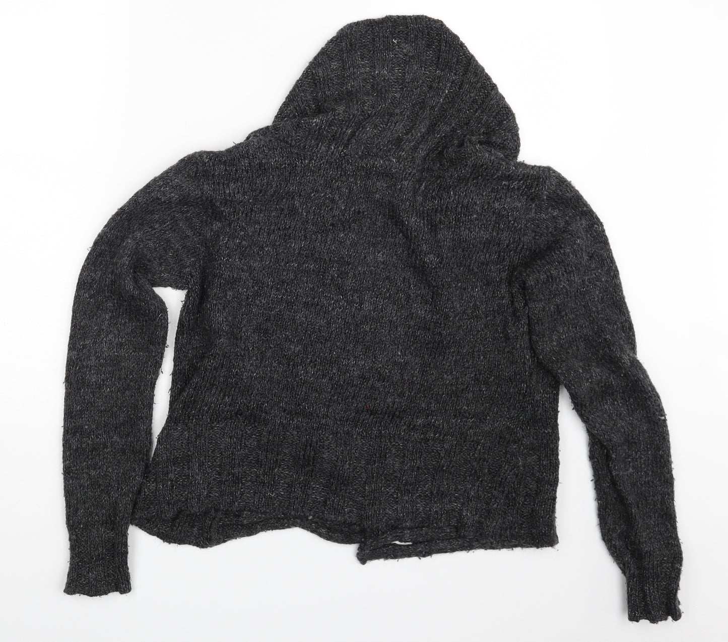 QED London Womens Grey   Cardigan Jumper Size M
