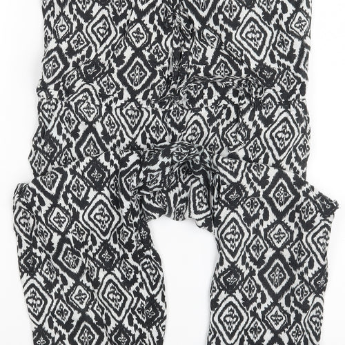 TU Womens Multicoloured Argyle/Diamond  Coverall One-Piece Size 8 L25 in