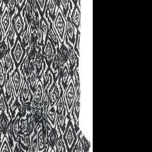 TU Womens Multicoloured Argyle/Diamond  Coverall One-Piece Size 8 L25 in
