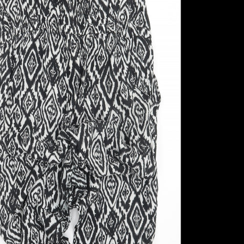 TU Womens Multicoloured Argyle/Diamond  Coverall One-Piece Size 8 L25 in
