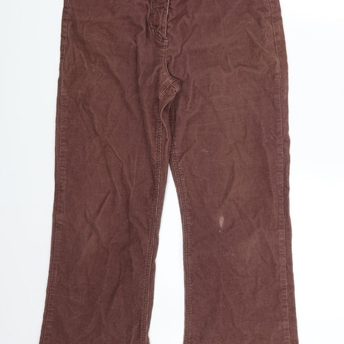 Monsoon Womens Purple  Corduroy Trousers  Size 12 L26 in