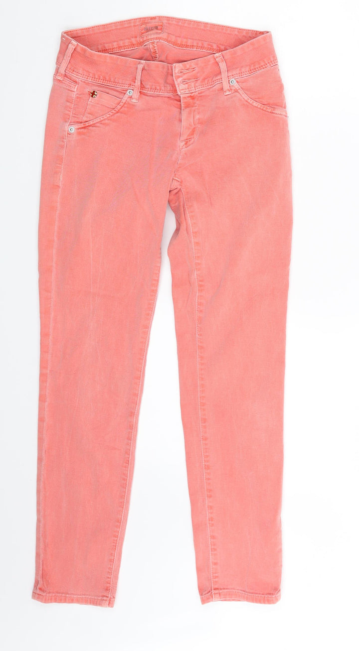 Hudson Girls Pink Denim Skinny Jeans One Size