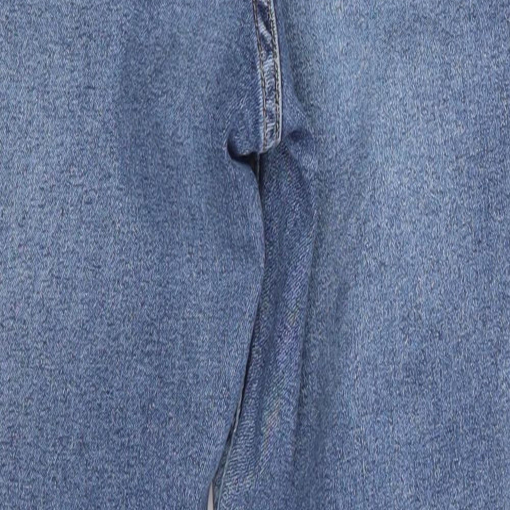 Topshop Womens Blue  Denim Skinny Jeans Size 28 in L24 in