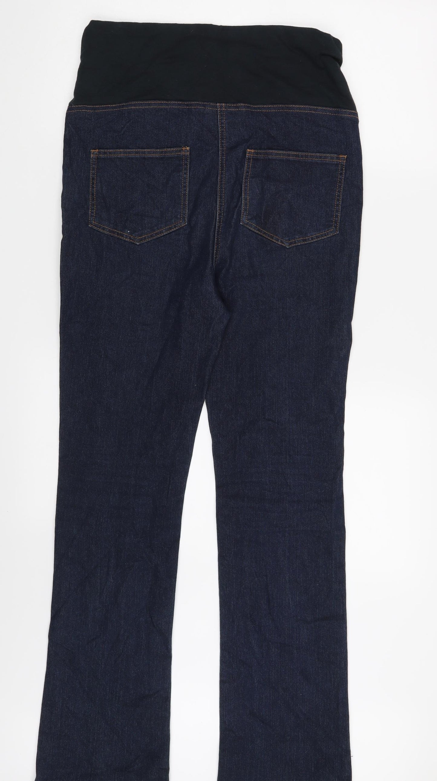 JoJo Maman Bébé Womens Blue  Denim Bootcut Jeans Size 10 L29 in