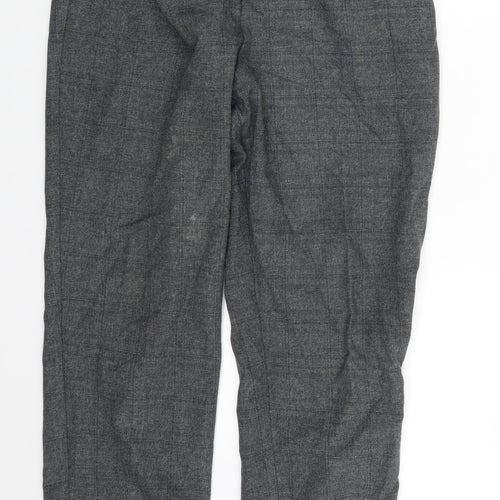 M&S Womens Grey   Dress Pants Trousers Size 18 L27 in