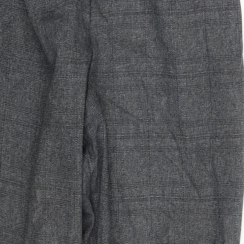 M&S Womens Grey   Dress Pants Trousers Size 18 L27 in