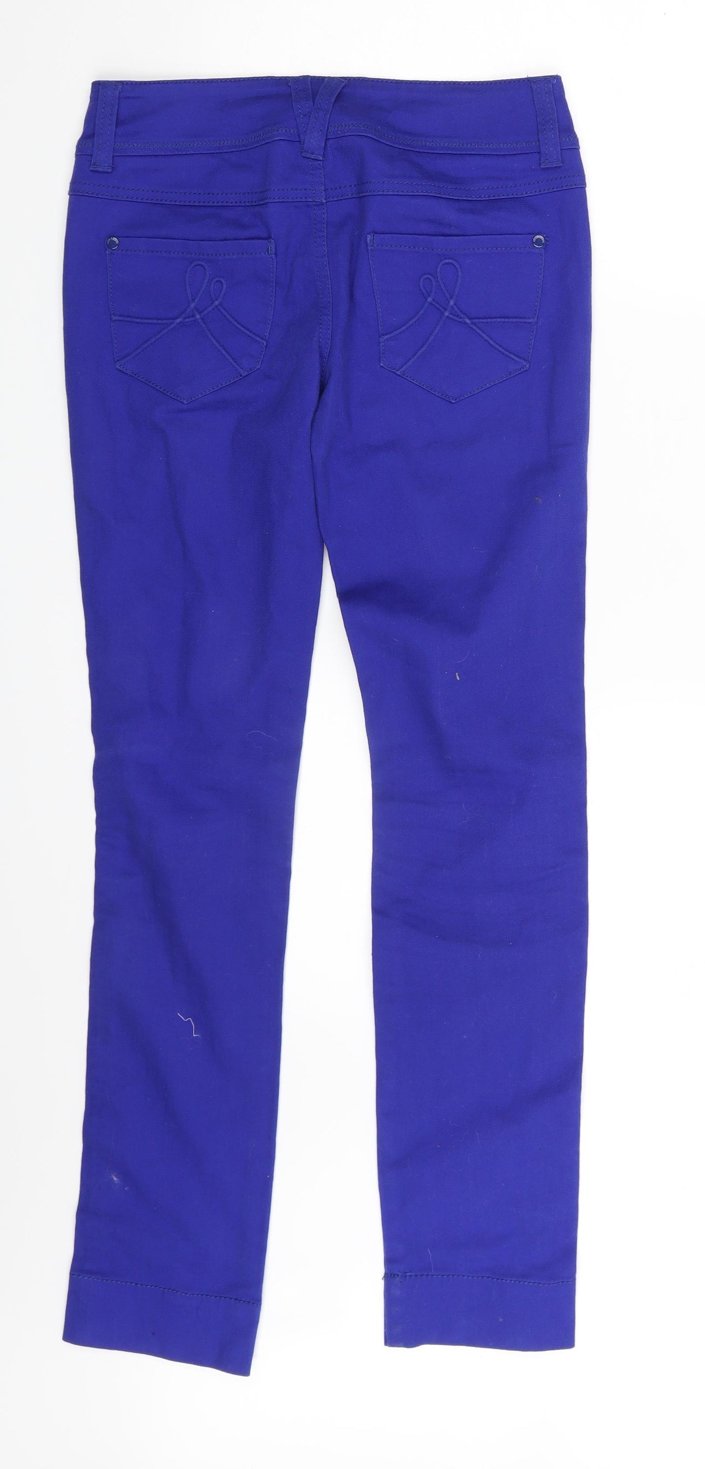 Love Label Womens Blue  Denim Skinny Jeans Size 8 L30 in