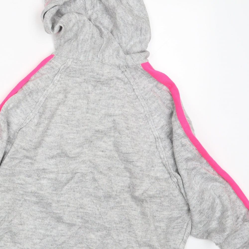 Papaya Womens Grey   Pullover Hoodie Size M