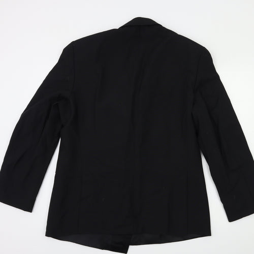 turo Mens Black   Jacket Suit Jacket Size 42