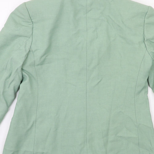 Debenhams Womens Green   Jacket Suit Jacket Size 10