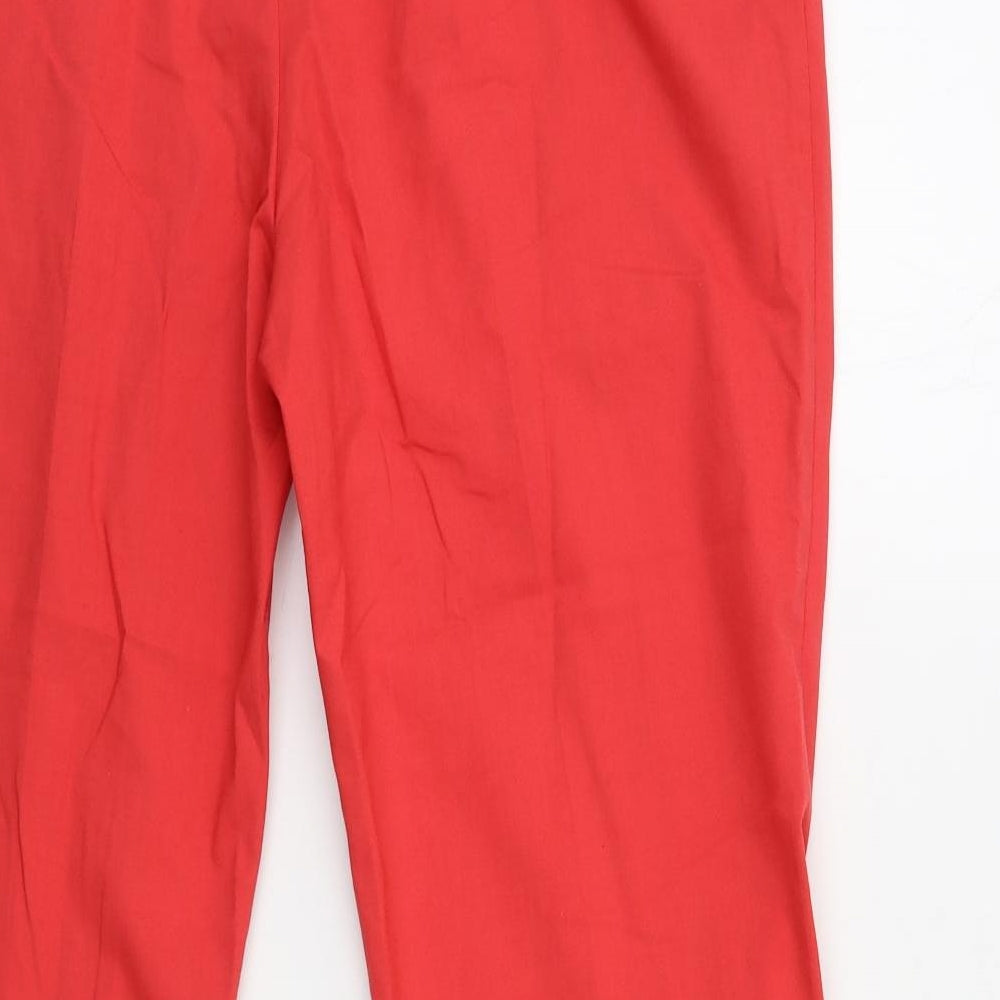 NEXT Womens Red   Trousers  Size 14 L27 in