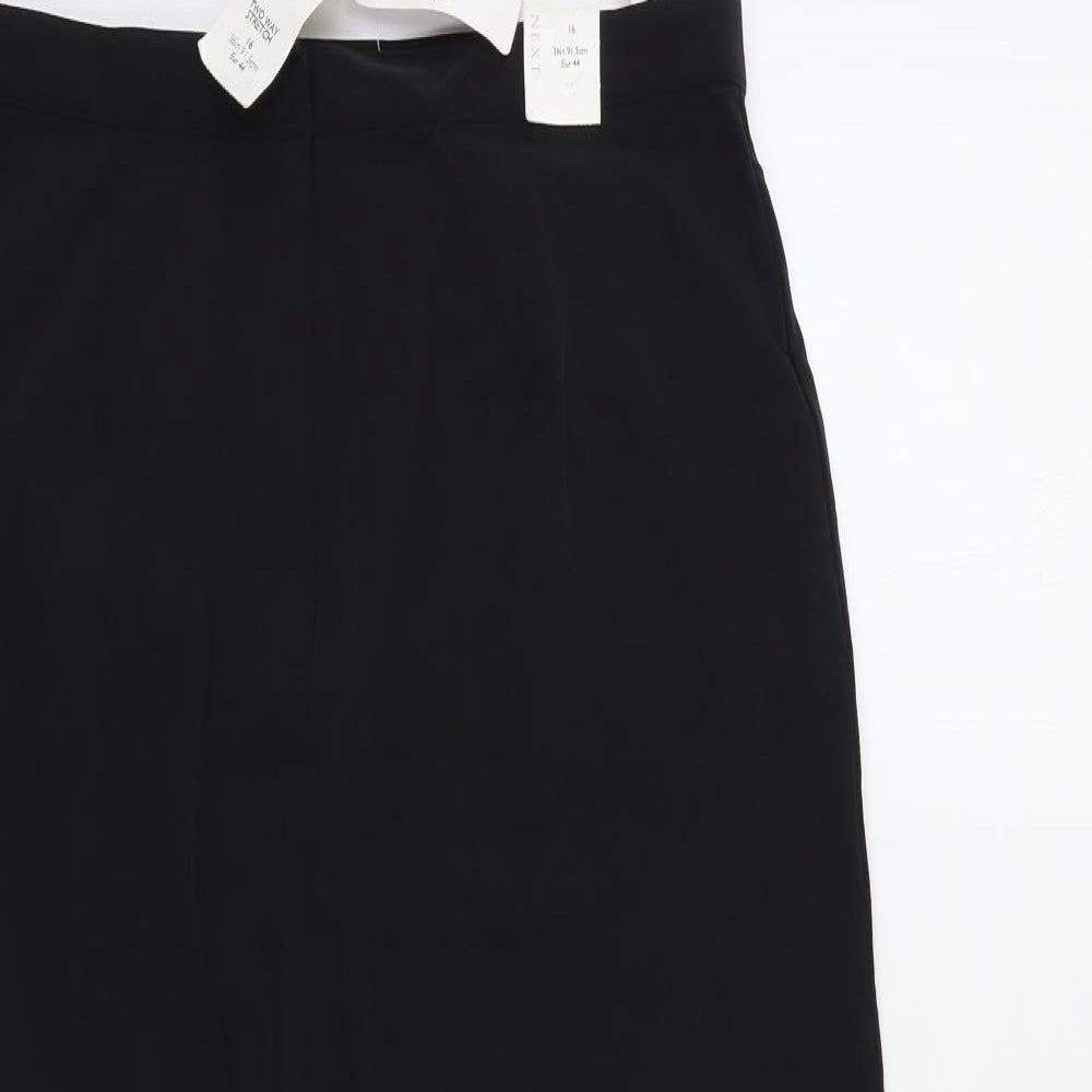 NEXT Womens Black   A-Line Skirt Size 16
