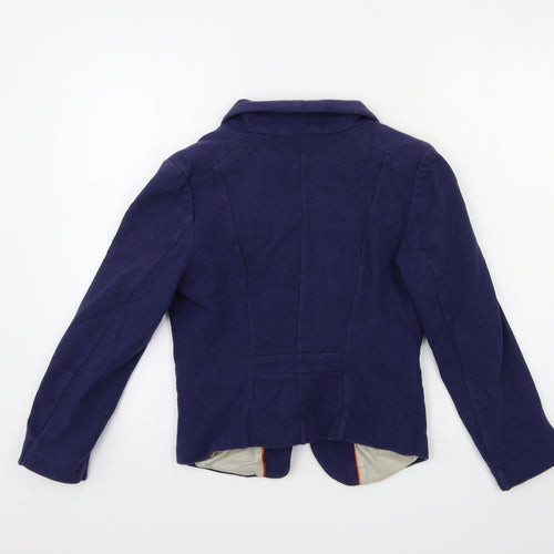 H&M Womens Blue   Jacket Blazer Size 8